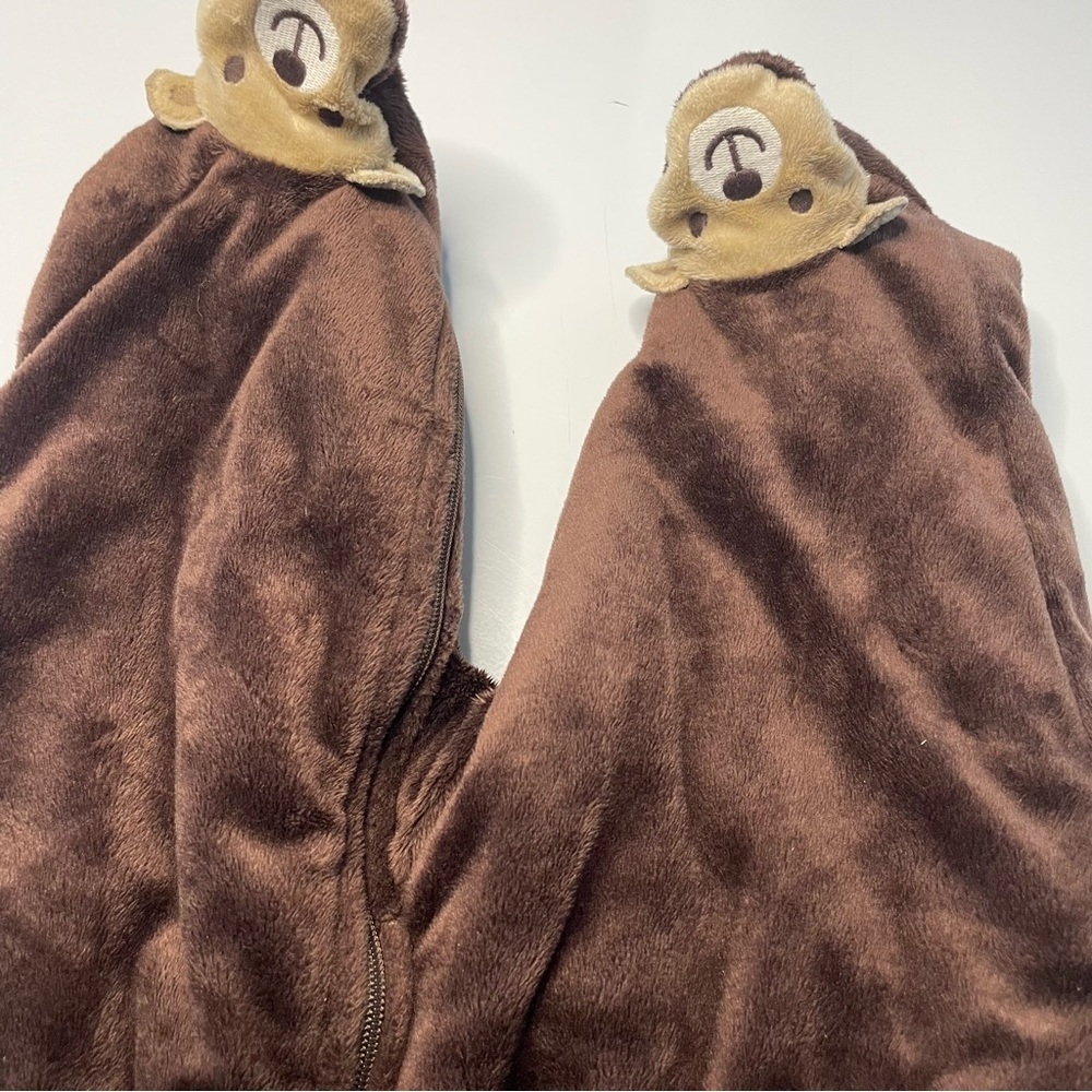Carter’s 3 Month Winter Mittens Zipper and Hooded Bear Suit PRELOVED - Picture 11 of 15
